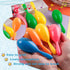 LovesTown 15PCS Mini Plastic Maracas, Colorful Musical Instruments Noisemaker for Kids Party Favors
