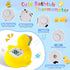 Duck Baby Bath Thermometer - Newborn Safety Floating Toy for Room and Bath Temperature