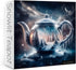 BBOLDIN Fantasy Winter Teapot Puzzle for Adults 1000 Piece, Night Forest Snow Scene