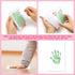 Outus 3 x 5 Inch Newborn Handprint and Footprint Kit, 4 Clean Touch Ink Pads, Pet Inkless Hand and Feet Stamp for Dogs