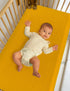 Pack Pack (46P-03) Yellow Muslin and Play Sheets Fitted Girl, Portable Mini Crib Sheets or n Play Mattress Pad Cover