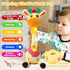 Emoin Giraffe Stuffed Animal Baby Toys 6 to 12 months Giraffe Toys Singing 10 Children's Songs Dancing Giraffe Light Up Toys Repeat What You Say Giraffe Gifts for Toddlers 1-3 Years Old