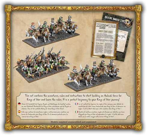 Mantic Games Kings of War 3E: Halfling - Ambush Starter Set