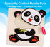 1-3, Pack 8 2-4, 1 2 3 4 Wooden Puzzles for Toddlers of Toddler Animal Puzzles Ages Montessori Educational Animals