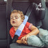 4 Pack Baby(9.8'X2.2''inch) Car Seat Belt Straps Cover for Baby Kids, Baby Carrier Straps Covers Stroller Strap Pads