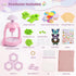 3-12, Bsgifts Fabric Flower Making Toys, DIY Flower Press Kits for Kids Ages Creative Educational Activity Arts
