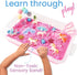 38 PCS Unicorn Sensory Sand Bin | Magic Sand for Toddlers with Scooper | Sparkly Pom-Poms for a Magical Fairytale Gift