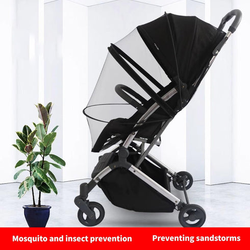 WEISUYUUS Strollers Net Breathable Full Coverage Baby Net for Baby Carriers Pushchair Pram Pushchair Canopy