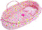 June Garden Cozy Dream Doll Bassinet - Baby Doll Portable Carrier -