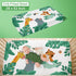 Set 3 Set Sets Baby Crib Bedding for Boys Girls: Pieces Safari Crib Bedding Including Blanket Crib Fitted Sheet