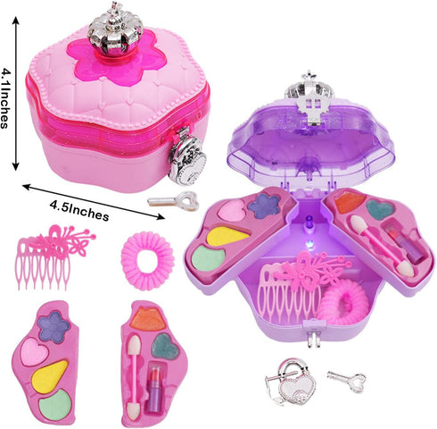 Doll Head for Hair Styling and Makeup - Small Styling Head Doll with Accessories for Girls Makeup Practice