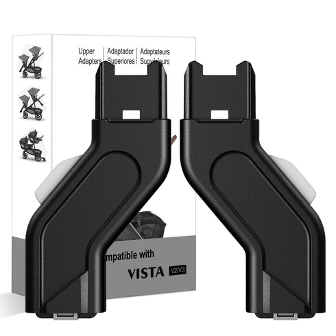 ODNEX Upper Adapter Accessories Compatible with UPPAbaby Vista, Vista V2, Vista V3 Strollers/Bassinet,