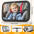 360 11.8 7.25 MONOJOY Baby Car Mirror Travel Car-Seat Infant Mirrors Safety Kids Rear View for Rear Facing with Wide
