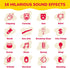 16 712, ArtCreativity Funny Noises Machine with Sound Effects, Electronic Prank Noisemaker Toy for Boys Ages Joke Sound