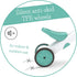 Chillafish Bunzi 2-in-1 Gradual Balance Bike and Tricycle, Large Mint Ride on Toy for 1-3 Years Old