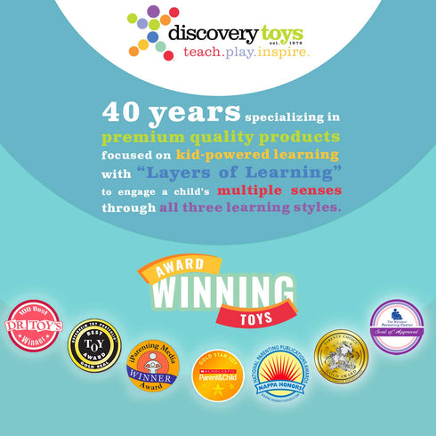Discovery Toys TANGIBALL Squishy, Squeezy Scented Sensory Ball, STEM Toy for Early Childhood Development