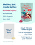 6 Amara Smoothie Melts - Beets n' Berries - Baby Snacks Made With Fruits and Vegetables - Healthy Toddler Snacks