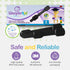 Pack 6, Adjustable & Reusable Child Safety Cabinet Locks & Latches, Baby Proofing Door Window, Cabinet, Toilet