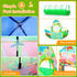 3pc Dinosaur Play Tent for Boys - Ball Pit, Crawl Tunnel, Play Tents for Toddlers, Indoor & Outdoor Play House Toys