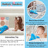 15.7" Airplane Plush Blue Stuffed Plane Toy, Aircraft Hug Pillow Gifts for Kids