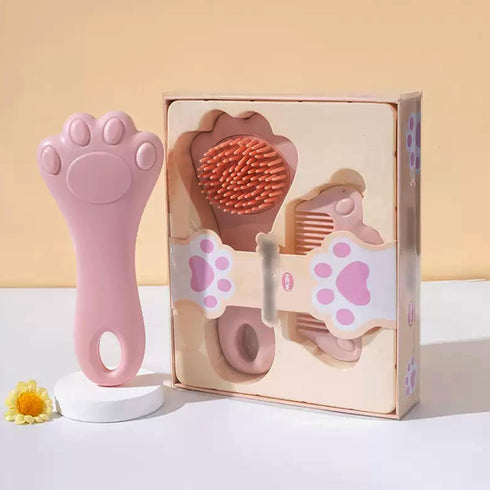 Lyaiwever Baby Hair Brush,Toddler Hair Comb,Baby Hair Brush Comb Set,Small Cute Comb for