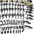 ZHX Weapon Pack Military Weapon Accessories, Army Guns Simulate Battle Building Blocks for Kids