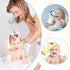 PHOGARY 5-Pack 4.59 inch Microfiber Body Wash Mitts, Super Absorbent & Soft Face Washcloths Gloves in Cute Animal Style