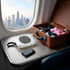 Bwexxt Grey Wipes Case Travel Wipe Holder Reusable Wet Wipe Container Box Silicone Seal Strollers Hanging Dispensers