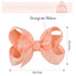 58pcs 3 Inches Grosgrain Ribbon Pinwheel Hair Bows, Alligator Clips Accessories for Baby Girls Kids