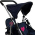 The New York Doll Collection First Twin Stroller - Cutest Heart Design Baby Strollers Great Toy Gift for Toddlers