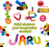 (Pack 1) 4910-1 JA-RU Building Blocks Spinning Toy of Creative Cogs. Click, Clock, & Stock. Connect Colorful Pieces.