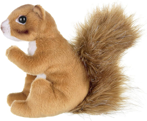 Bearington Collection Copper Plush Squirrel Stuffed Animal, 7 Inch
