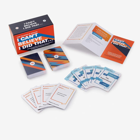 Card Games: Clarkson Potter I Can't Believe I Did That - The Game for Sharing Awkward, Awesome Memories