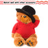 6 PCS Stuffed Bear Clothes - Tee Shirt Sublimation for 14-18 Inch Plush Bear Dolls