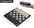 GEACOOL Set 5.1 Set(X-Small) Mini Travel Chess - Inhces Magnetic Portable Folding Chess Board Games for Kids - Small