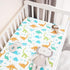 2 Pack 28x52x9in PHF Soft Crib Sheet Fitted, Baby Sheets for Boys Girls, Fits Standard Crib and Toddler Mattresses