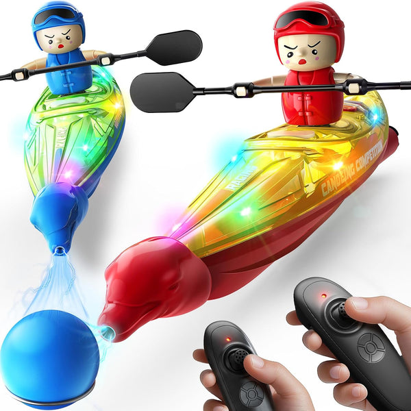SYMA RC Boats 2 Pack for Kids 6-12, Remote Control Kayaks with