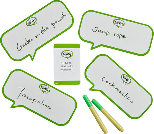 The Game of Things - Party Game for Teens & Adults, Family Night Board Game with Erasable Boards & Wet Erase Markers