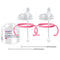 Anpei Sippy Cup Soft Spout Kit Bundle - Compatible with Comotomo Baby Bottles, 5 oz & 8 oz