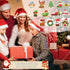 NDZUI 2025 Set, Set 1 Set) Christmas Building Blocks Stacking Bricks Christmas Decorations and Gifts Building Toys Xmas