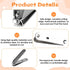 Trimmer, Kids Nail Clippers for Infants, Toddlers and Kids, Small Jaw Nail Precision Grooming Tool for Babys Tiny