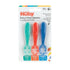 Nuby Baby's First Spoons Set, 3-Pack Feeding Utensils for Babies 6+ Months