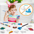 Set Juboury Kids Arts and Crafts Plaster Painting Craft Kit Art - Painting Your Own Space Dinosaurs & Marine Life