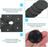 ABOOFAN 6pcs Miniature Records, 1:12 Scale Tiny Music Room Furniture Model for Doll House Accessory