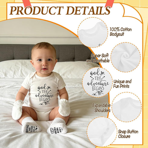 Wopgrty 12 Set Pcs New Mom Gifts, New Parents Gifts for Couples, Gender Reveal, Expecting Parents to Be Baby Shower