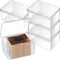 Playing Deck Card Storage Box - Plastic Card Boxes Compatible with 100 MTG Holder Storage Case.