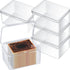 Playing Deck Card Storage Box - Plastic Card Boxes Compatible with 100 MTG Holder Storage Case.