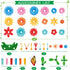 SpringFlower Gifts Toys for Girls: Flower Garden Building Kit with Storage Case, Educational STEM Toy for Toddlers,