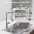 GREENDADI Rack,3-Tier Countertop 360 Baby Bottle Drying Large Capacity Organizer with Ventilation, Removable Drip Tray