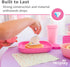 22 Oz. Set 6-7.37" 7.37" 1.25" Re-Play Toddler Plates - Deep-Walled Flat Kids Plates - Dishwasher & Microwave Safe